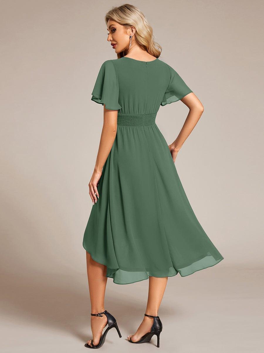 ever EDEN|Flowy Chiffon A-Line Knee Length Mother of The Bride Dress