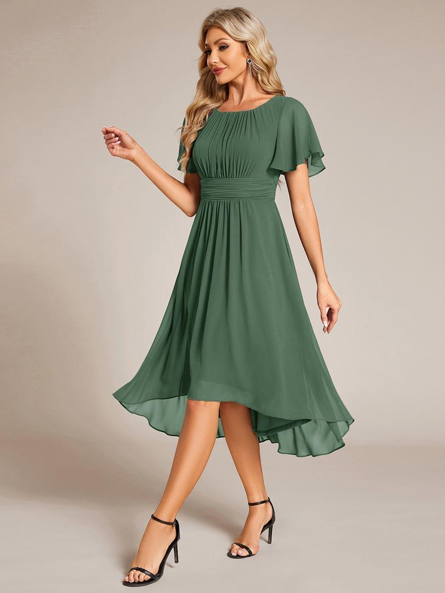 ever EDEN|Flowy Chiffon A-Line Knee Length Mother of The Bride Dress