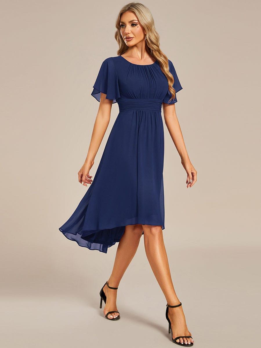 ever EDEN|Flowy Chiffon A-Line Knee Length Mother of The Bride Dress