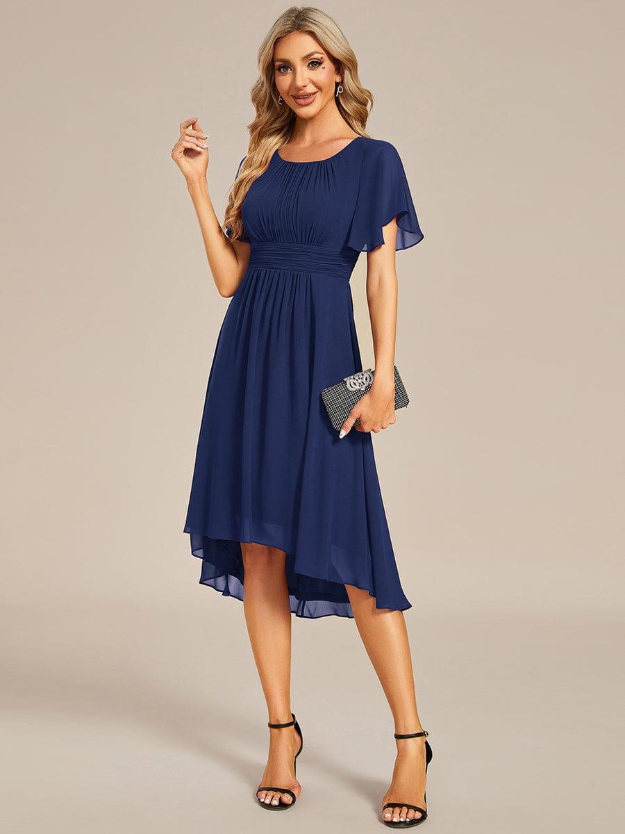 ever EDEN|Flowy Chiffon A-Line Knee Length Mother of The Bride Dress