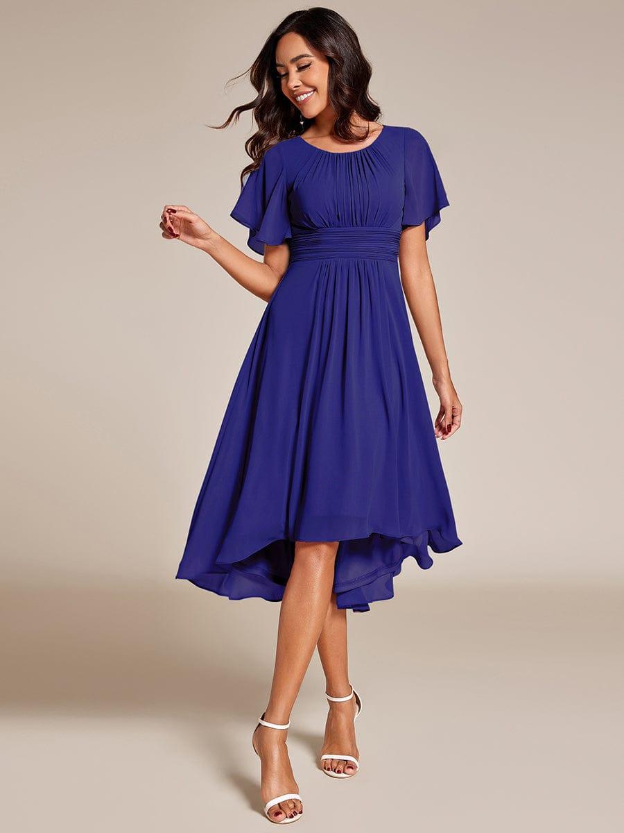 ever EDEN|Flowy Chiffon A-Line Knee Length Mother of The Bride Dress