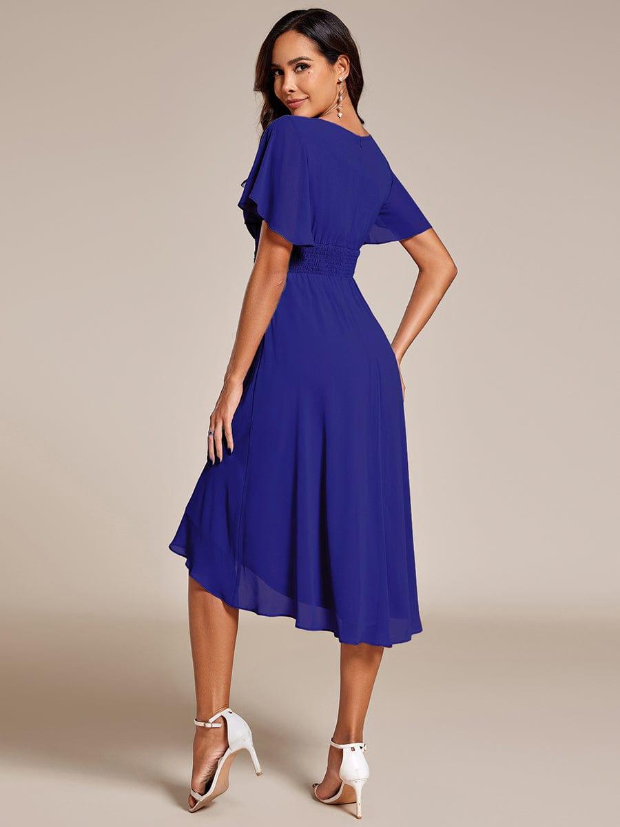 ever EDEN|Flowy Chiffon A-Line Knee Length Mother of The Bride Dress
