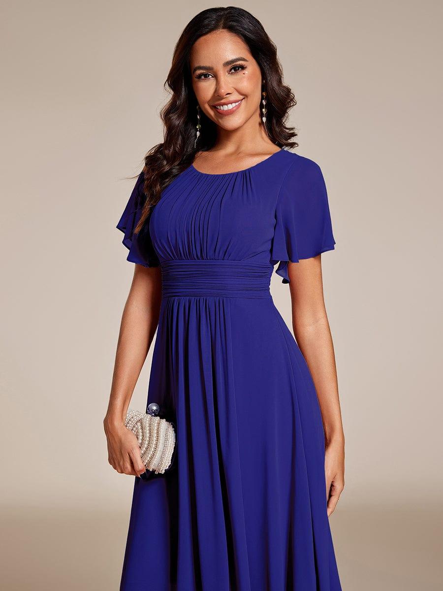ever EDEN|Flowy Chiffon A-Line Knee Length Mother of The Bride Dress