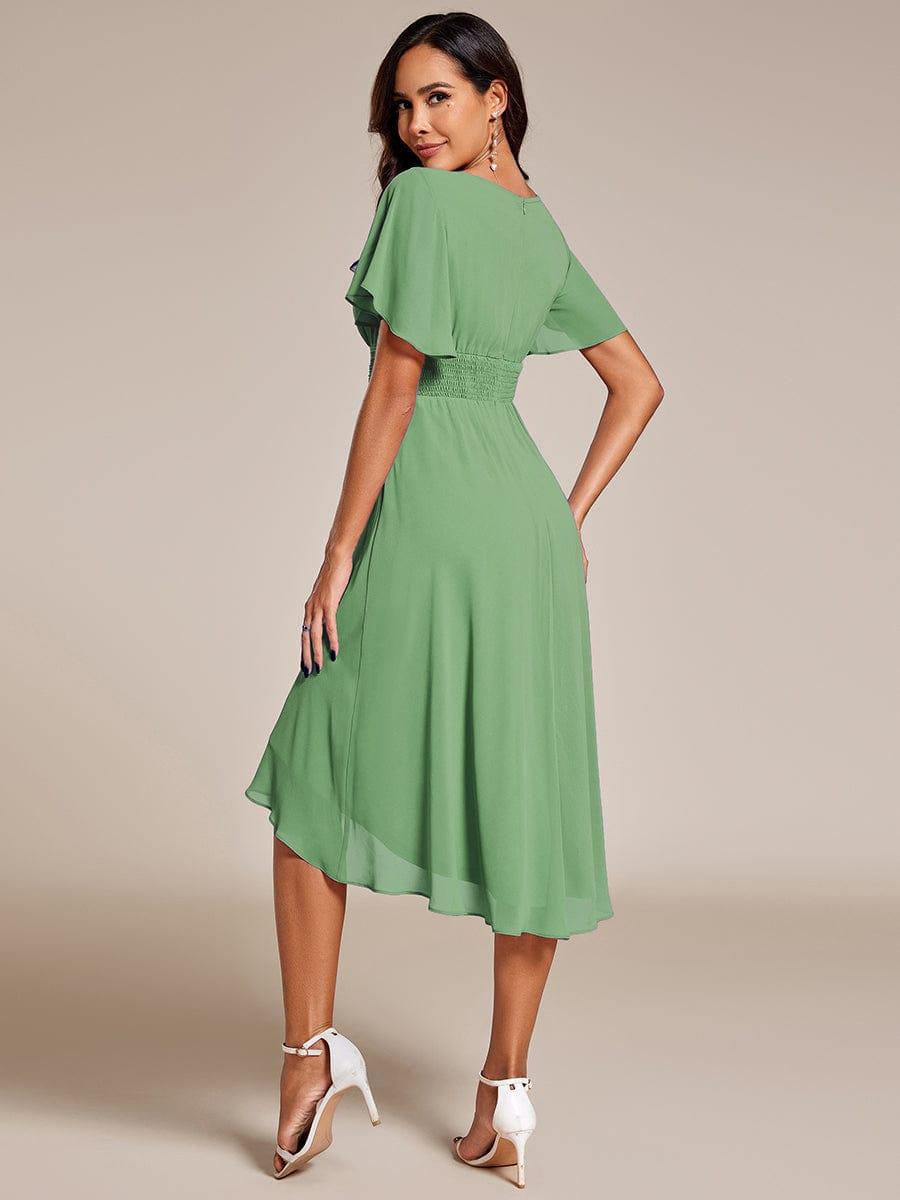 ever EDEN|Flowy Chiffon A-Line Knee Length Mother of The Bride Dress