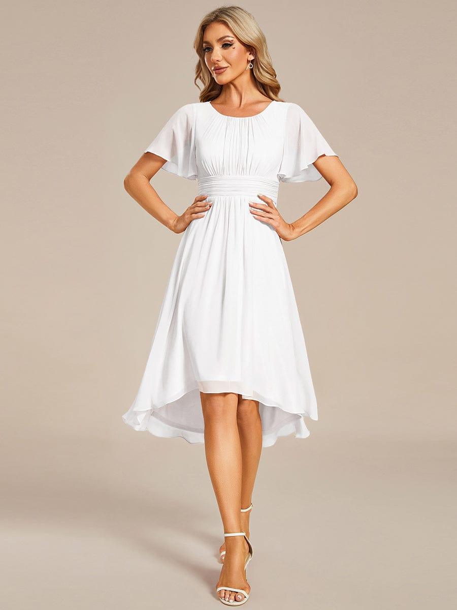 ever EDEN|Flowy Chiffon A-Line Knee Length Mother of The Bride Dress