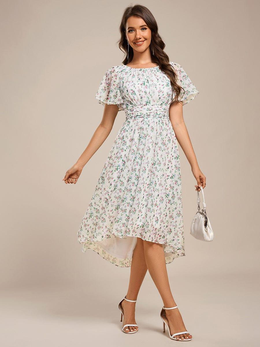 ever EDEN|Flowy Chiffon A-Line Knee Length Mother of The Bride Dress