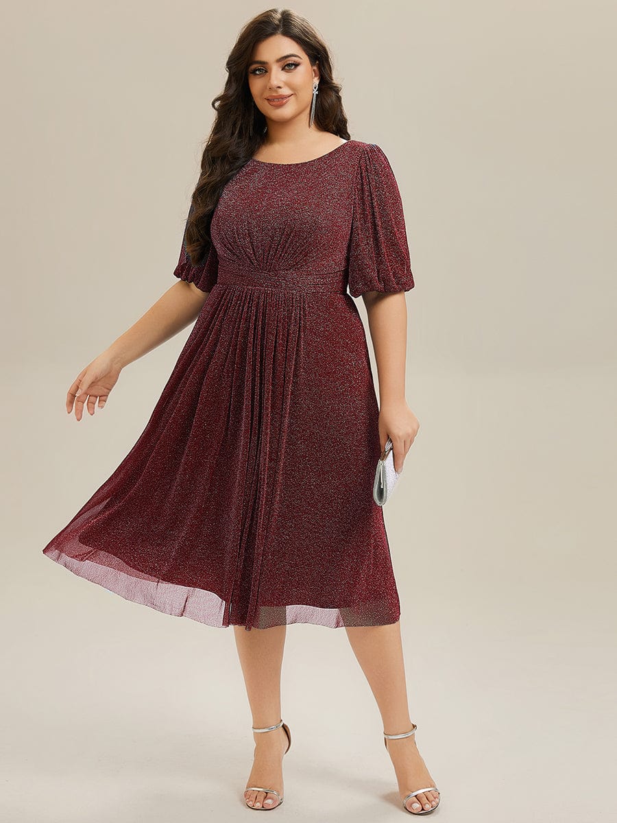 ever MARIS|Knit Half Sleeve Wedding Guest Dress(Final Sale)