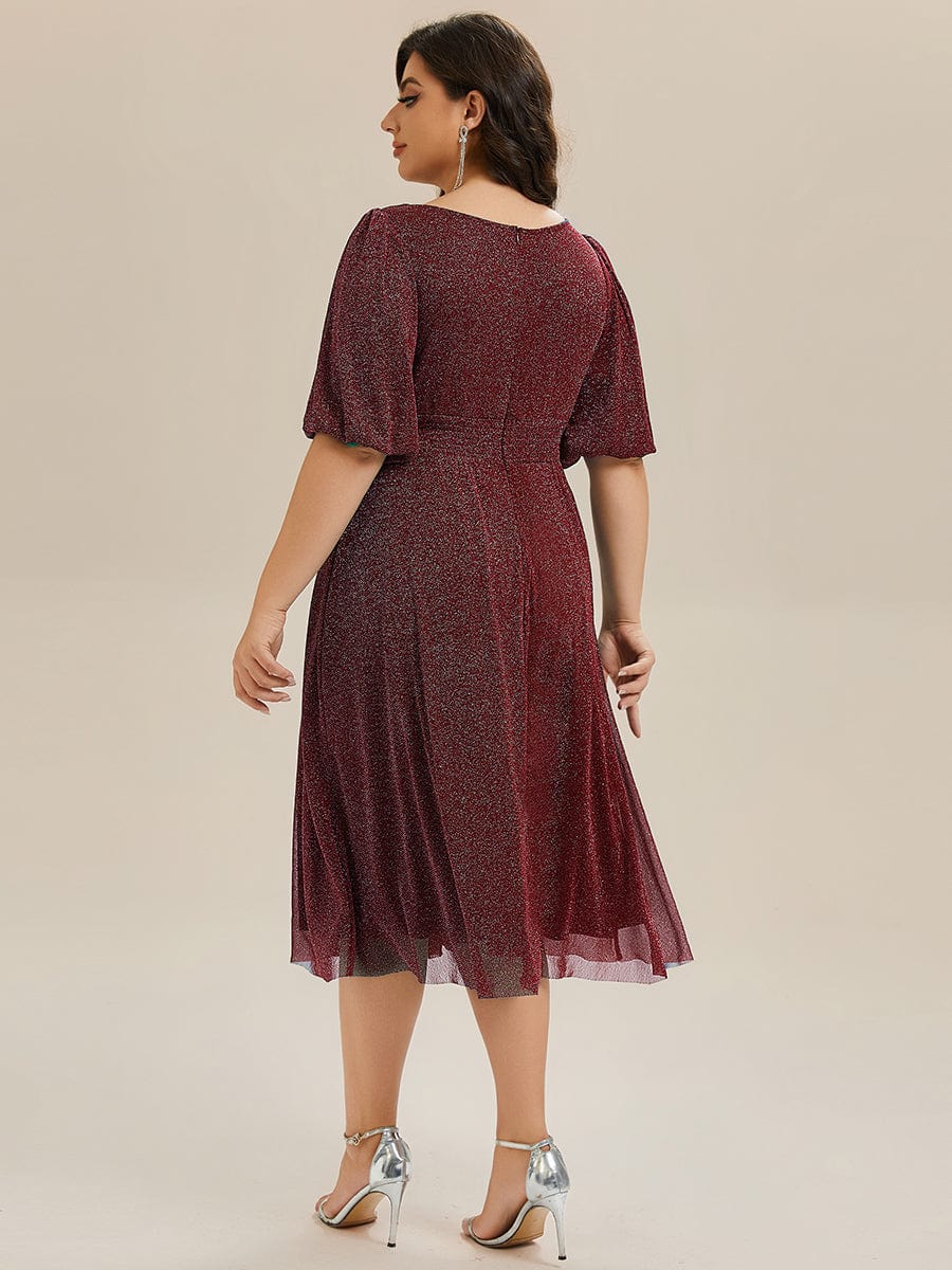 ever MARIS|Knit Half Sleeve Wedding Guest Dress(Final Sale)