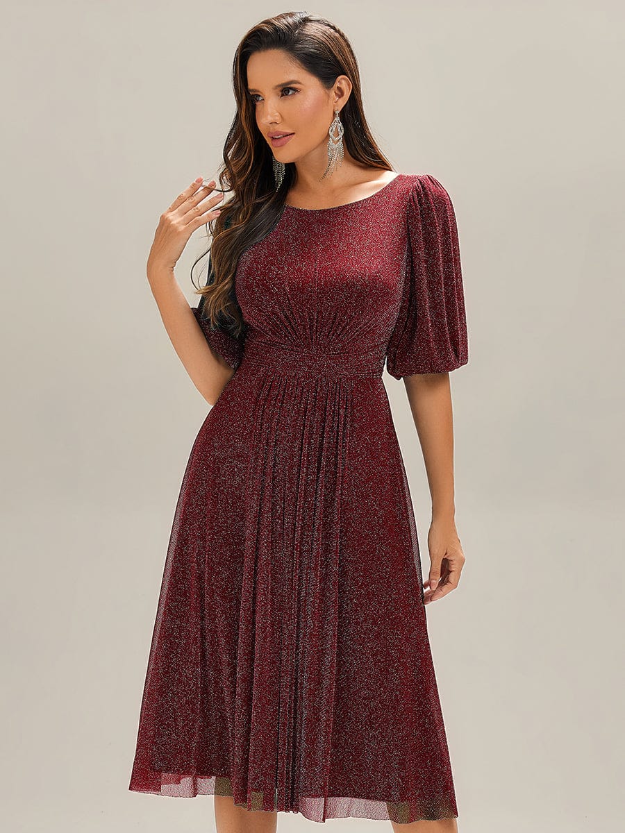 ever MARIS|Knit Half Sleeve Wedding Guest Dress(Final Sale)