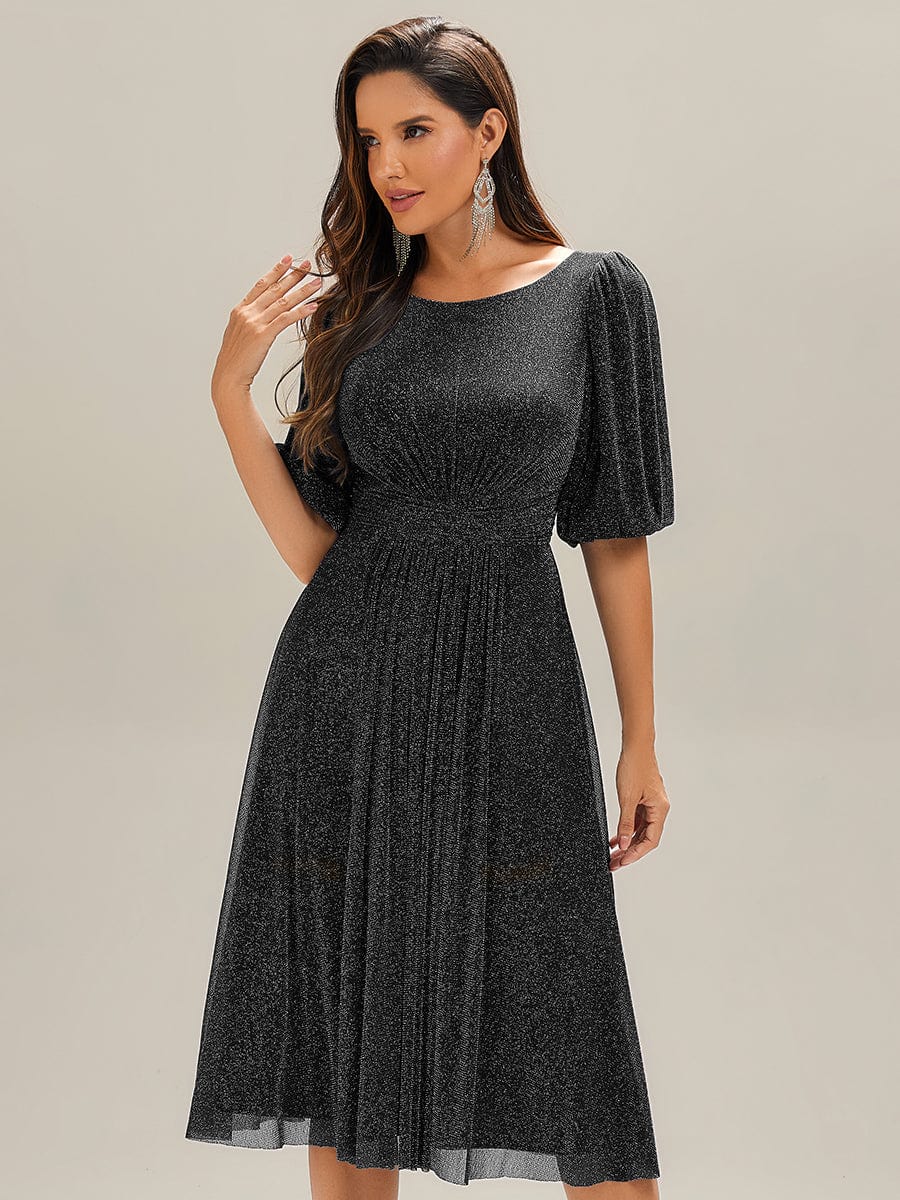 ever MARIS|Knit Half Sleeve Wedding Guest Dress(Final Sale)