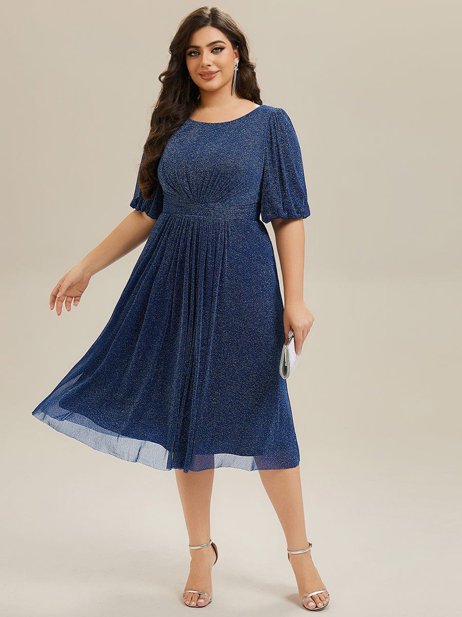 ever MARIS|Knit Half Sleeve Wedding Guest Dress(Final Sale)
