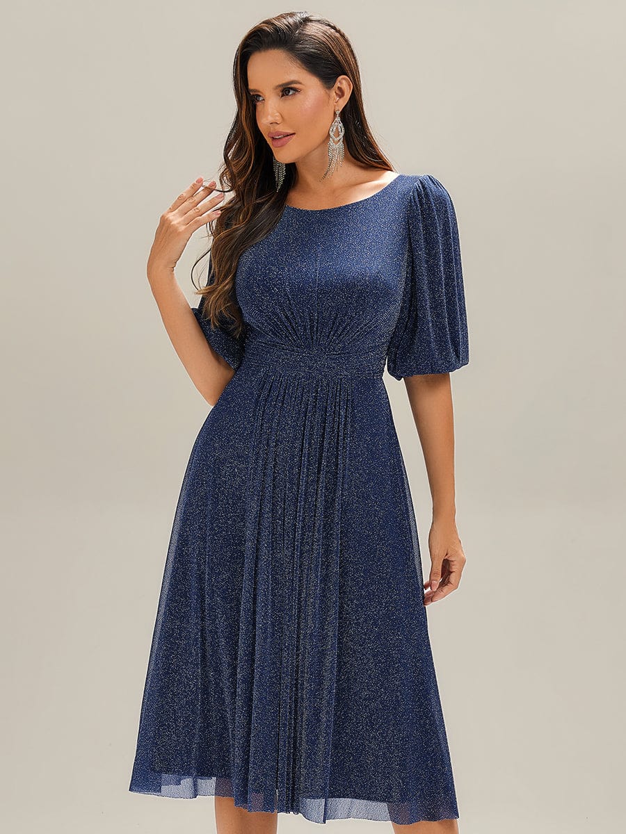 ever MARIS|Knit Half Sleeve Wedding Guest Dress(Final Sale)