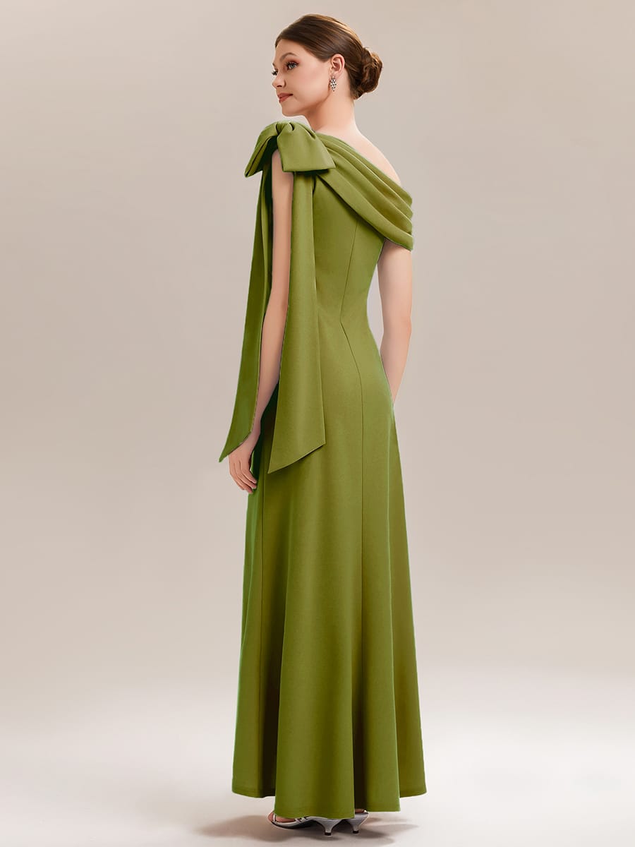 ever NOIR|Bow Knit Sleeveless Dress