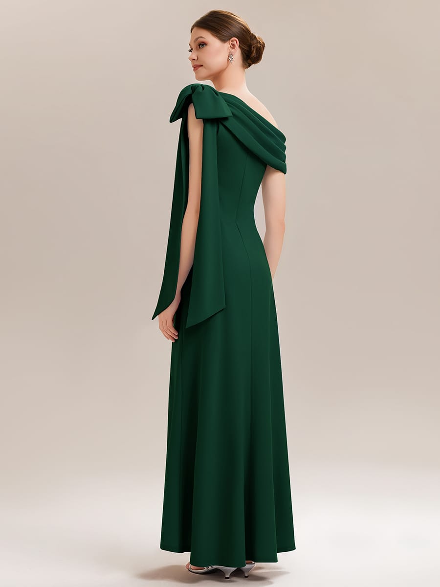 ever NOIR|Bow Knit Sleeveless Dress