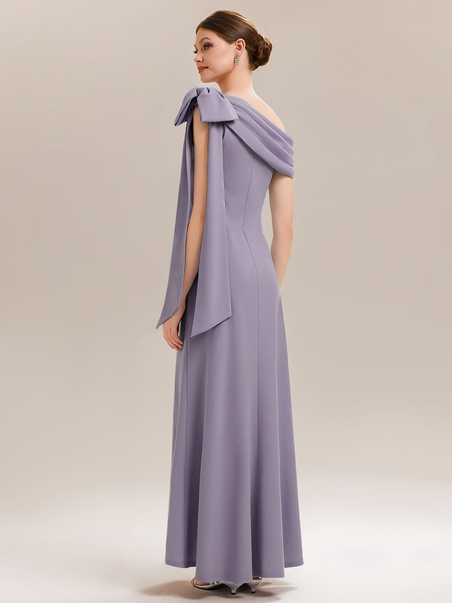 ever NOIR|Bow Knit Sleeveless Dress