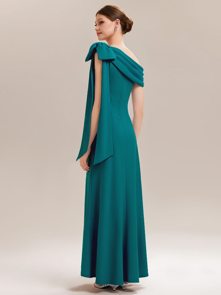 ever NOIR|Bow Knit Sleeveless Dress