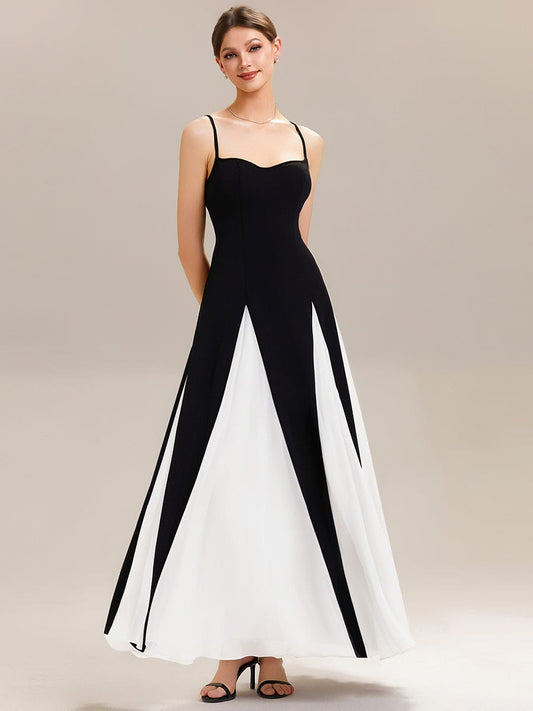 ever IVOIRE|Knit Sleeveless A-Line Dress