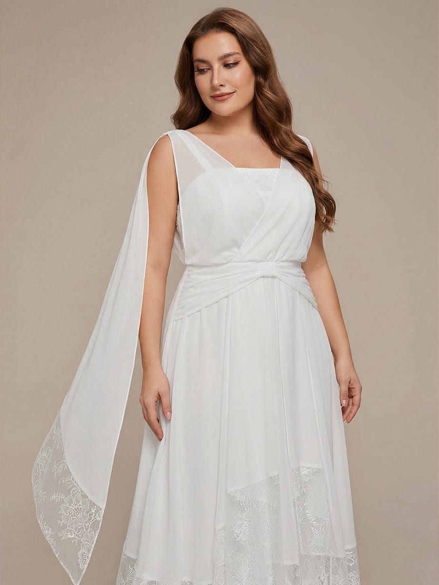 Chiffon Sleeveless A-line Dress