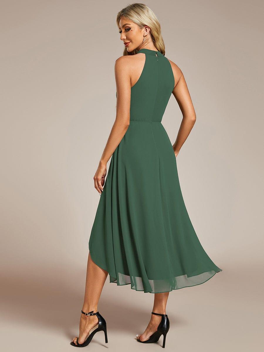 ever POSIE|Midi A-Line Halter Neck Chiffon Dress