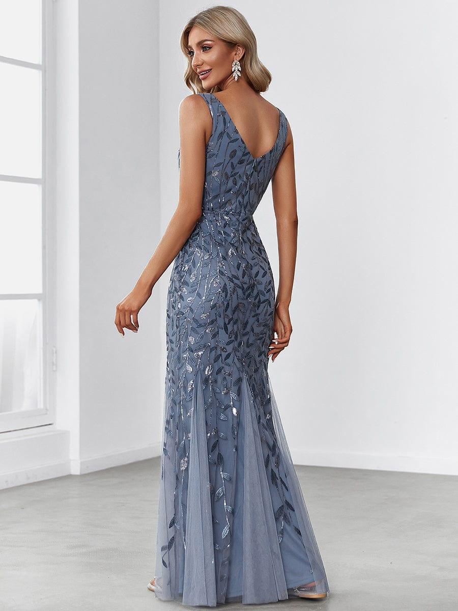 ever ORIEL|Women's Double V-Neck Fishtail Sequins Wedding Guest Dress