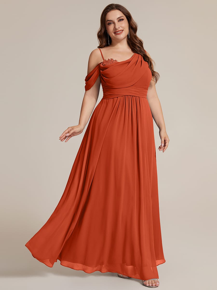 Thigh-High Slit Chiffon Sleeveless Dress