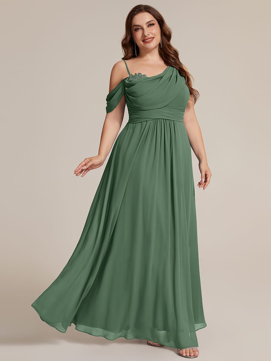Thigh-High Slit Chiffon Sleeveless Dress