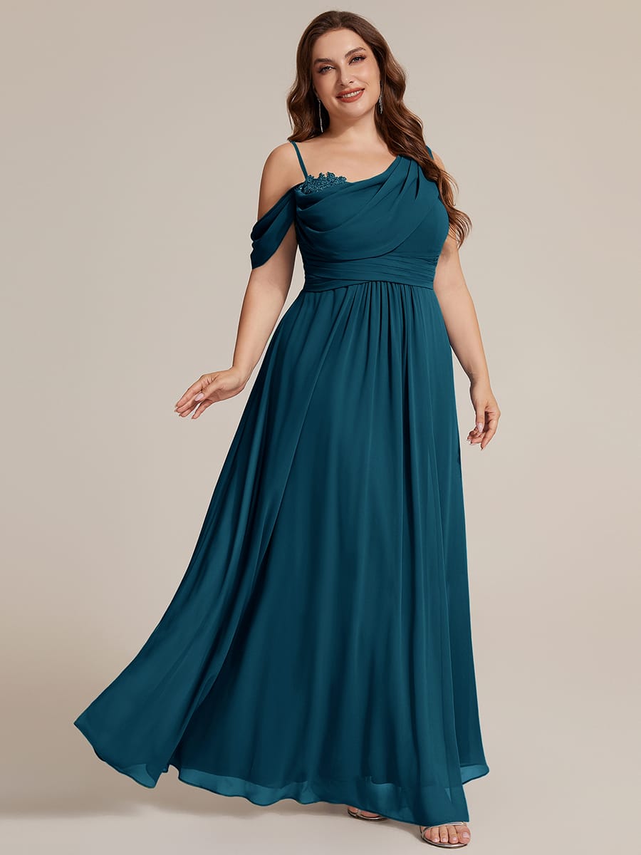 Thigh-High Slit Chiffon Sleeveless Dress