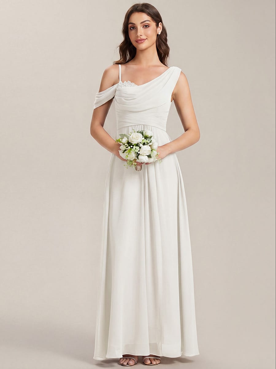 Thigh-High Slit Chiffon Sleeveless Dress