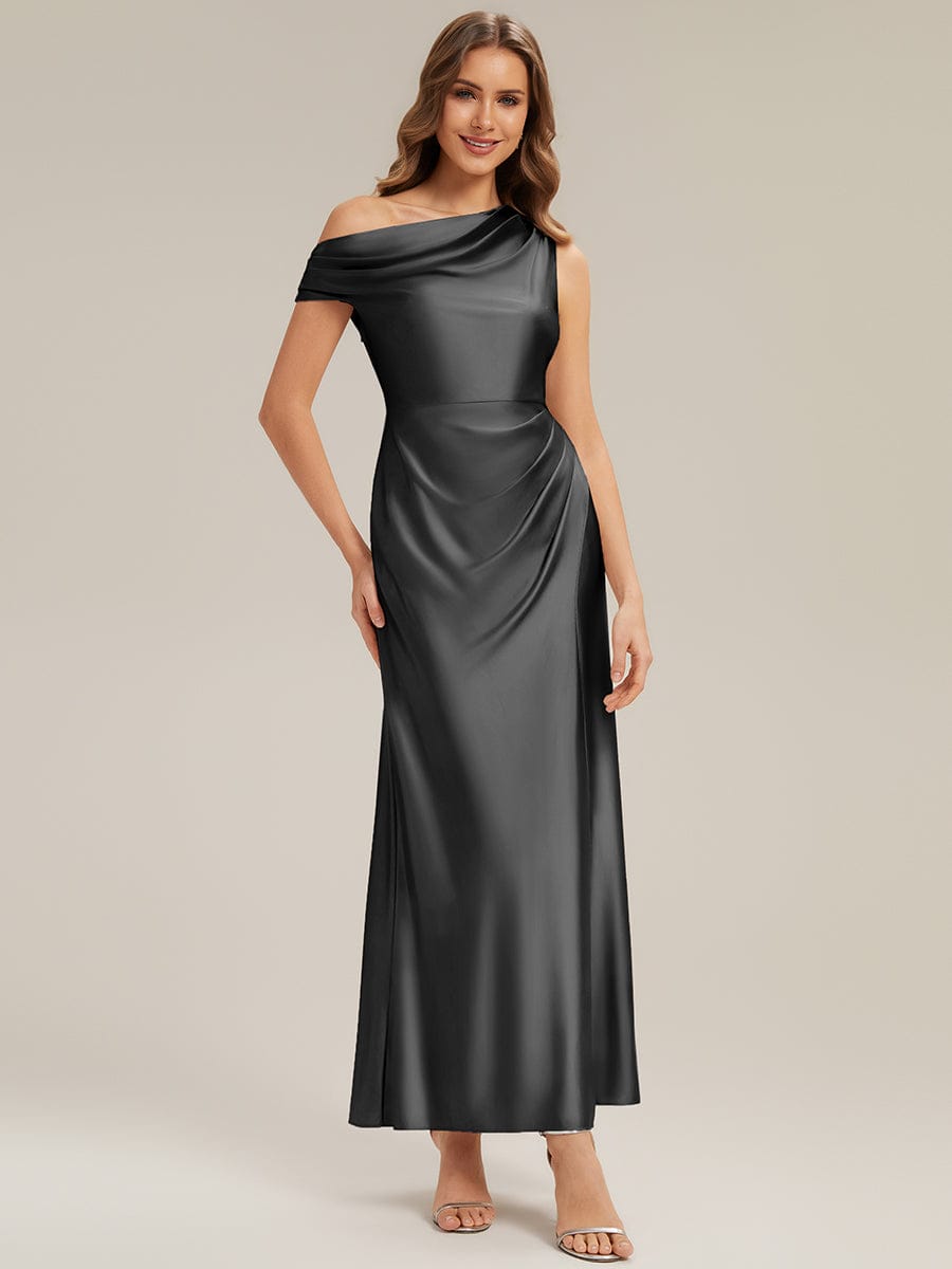 ever OPAL|Convertible Satin Drop Shoulder Sleeve Dress