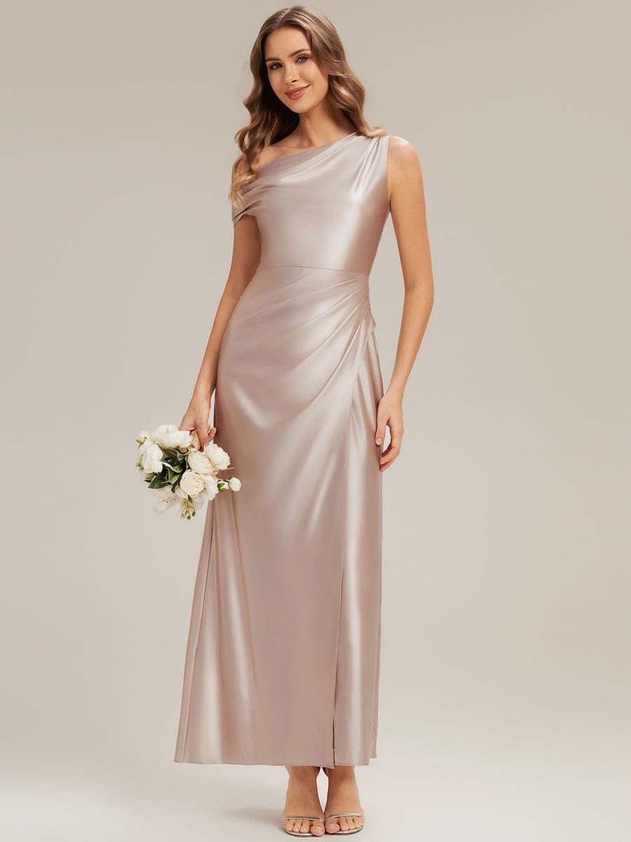 ever OPAL|Convertible Satin Drop Shoulder Sleeve Dress
