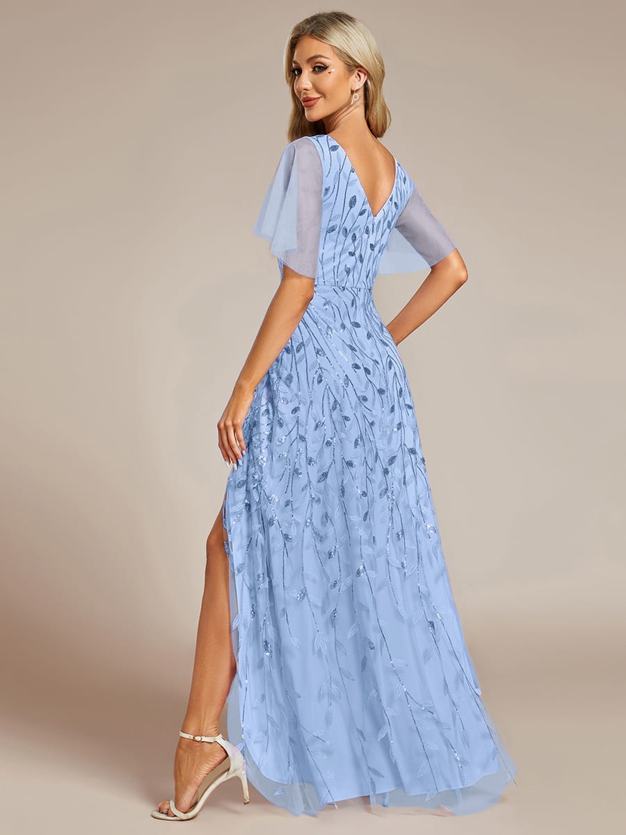 ever ALIX|V-Neck Sequined Mother of The Bride Dresses