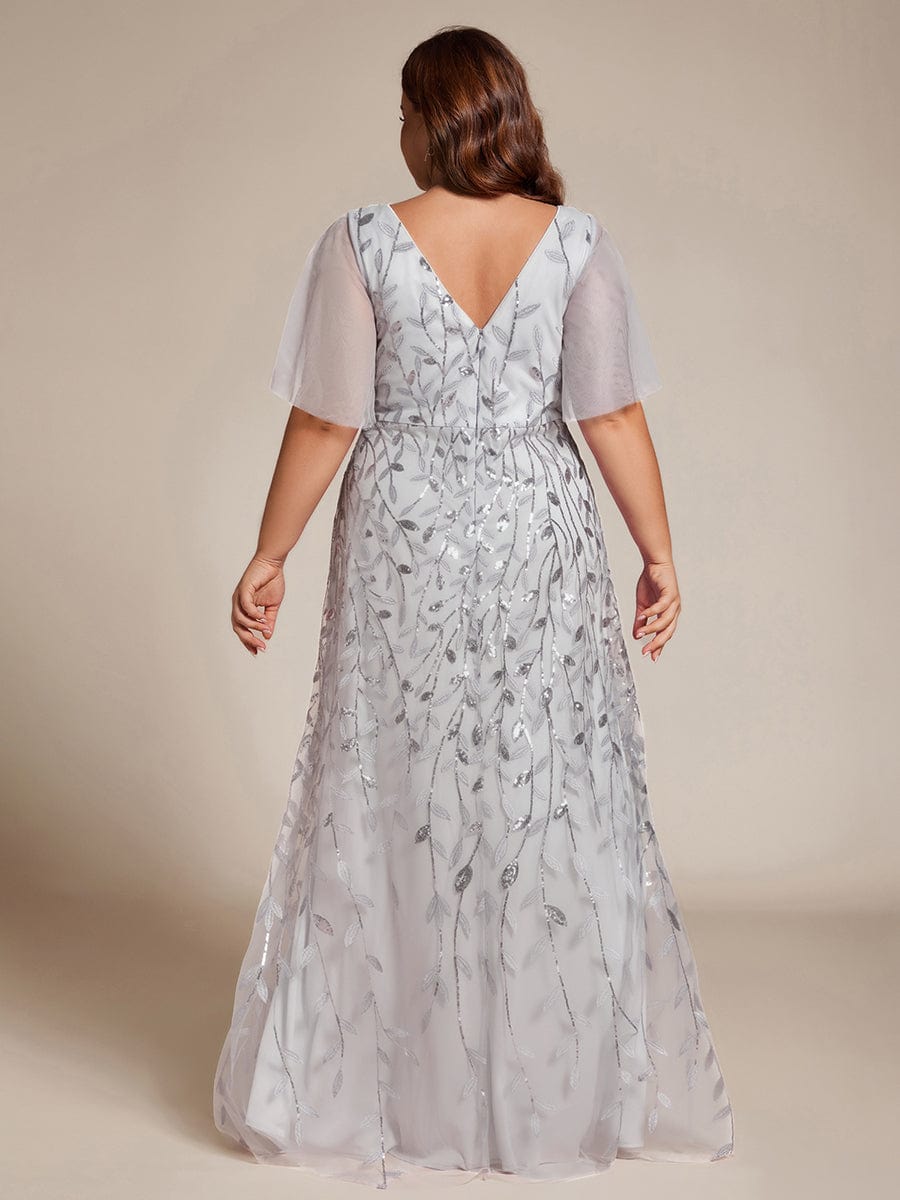 ever ALIX|V-Neck Sequined Mother of The Bride Dresses