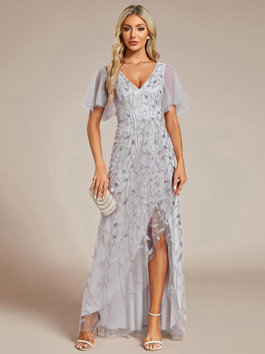 ever ALIX|V-Neck Sequined Mother of The Bride Dresses