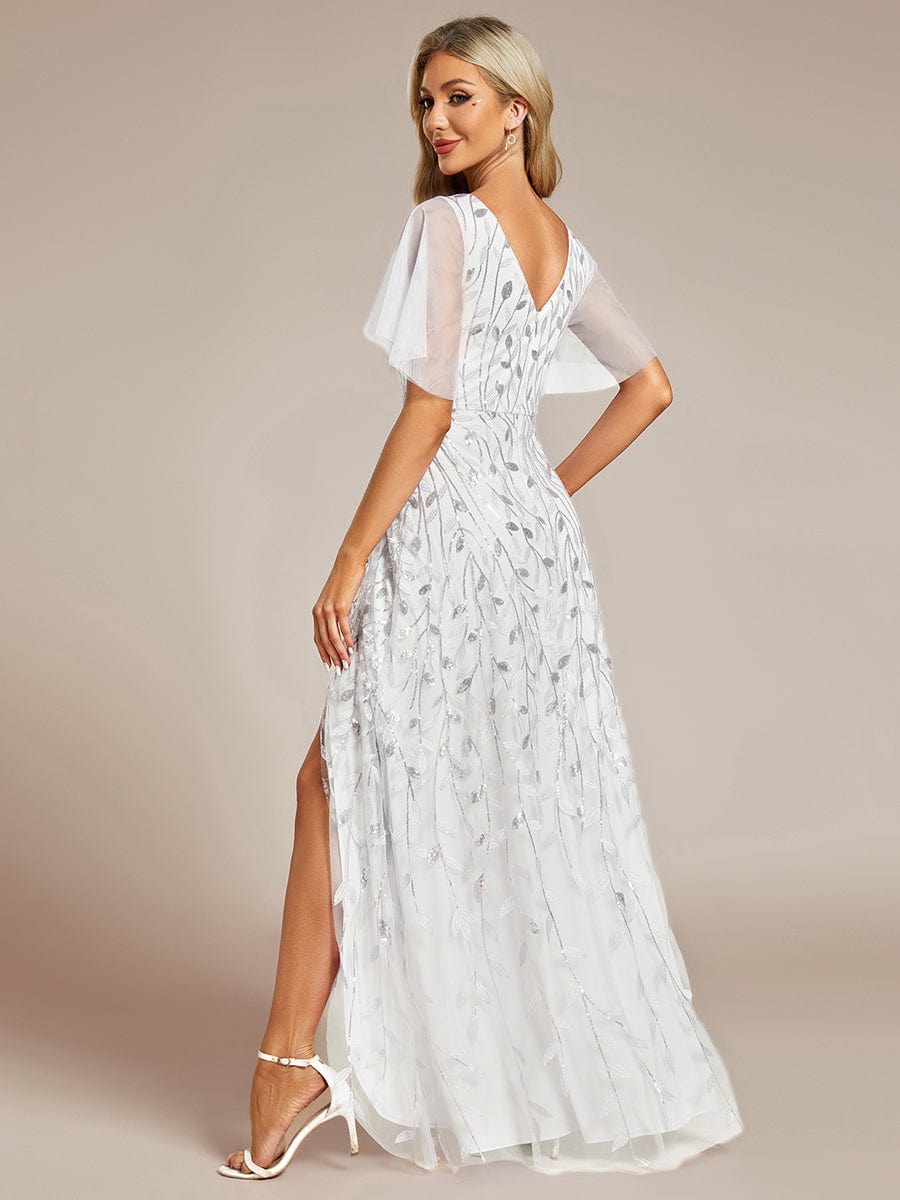 ever ALIX|V-Neck Sequined Mother of The Bride Dresses