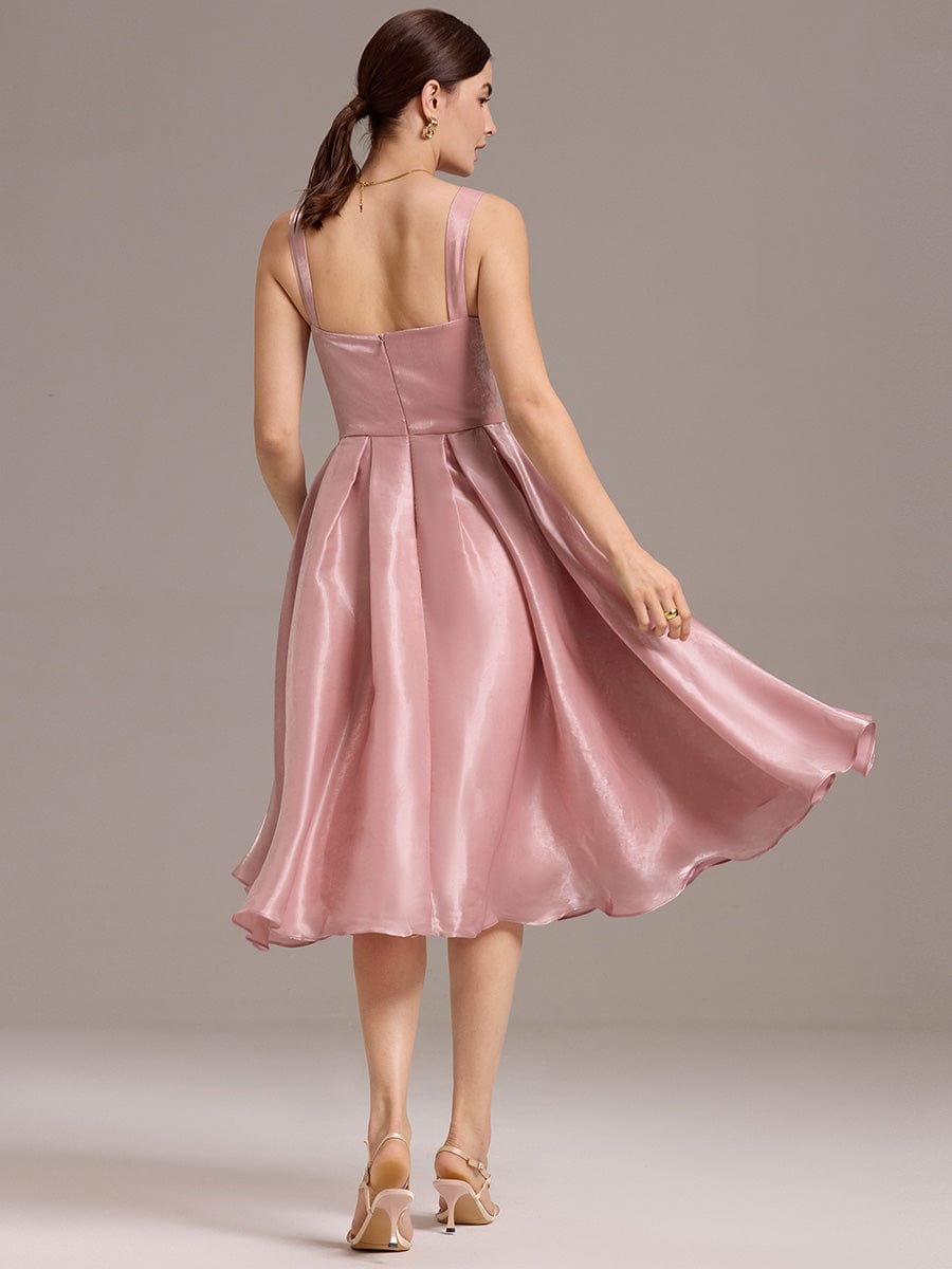 Corset Satin A-line Guest Dress (Final Sale)