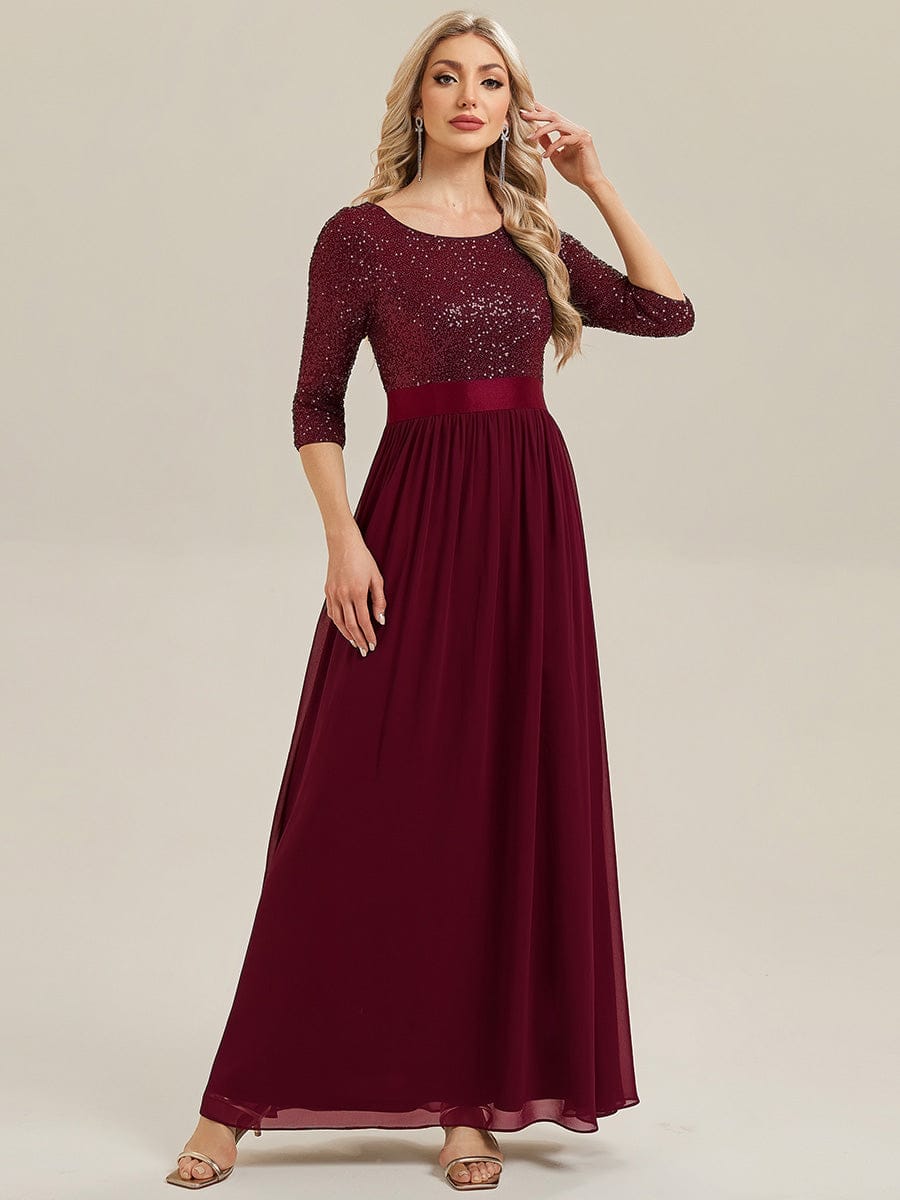 ever EMILIA|Modest Sequin A-Line Maxi Dress