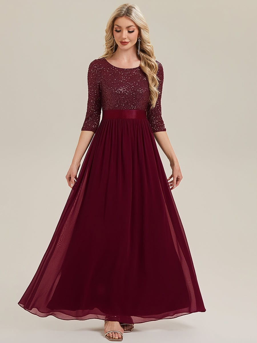 ever EMILIA|Modest Sequin A-Line Maxi Dress
