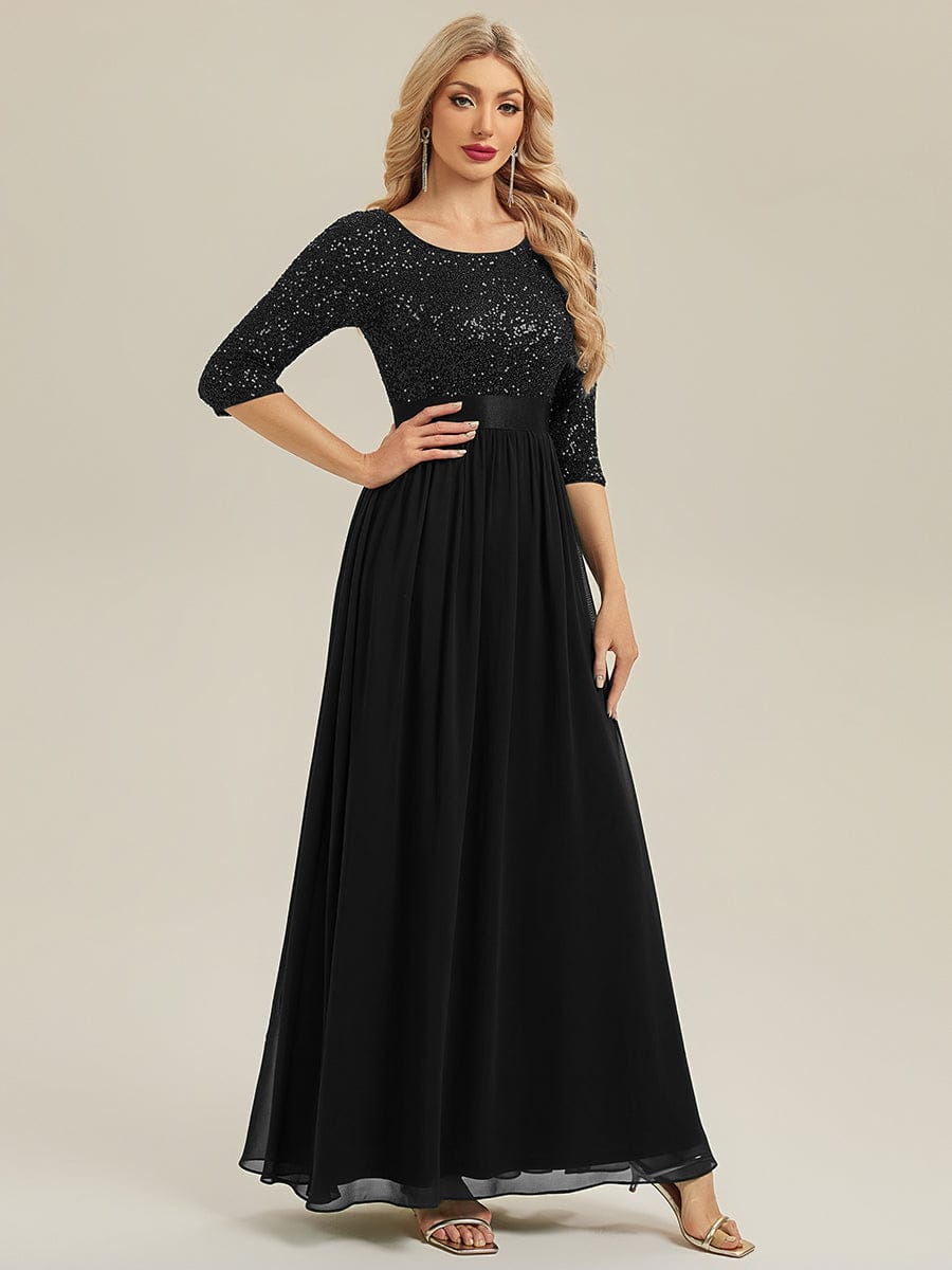 ever EMILIA|Modest Sequin A-Line Maxi Dress