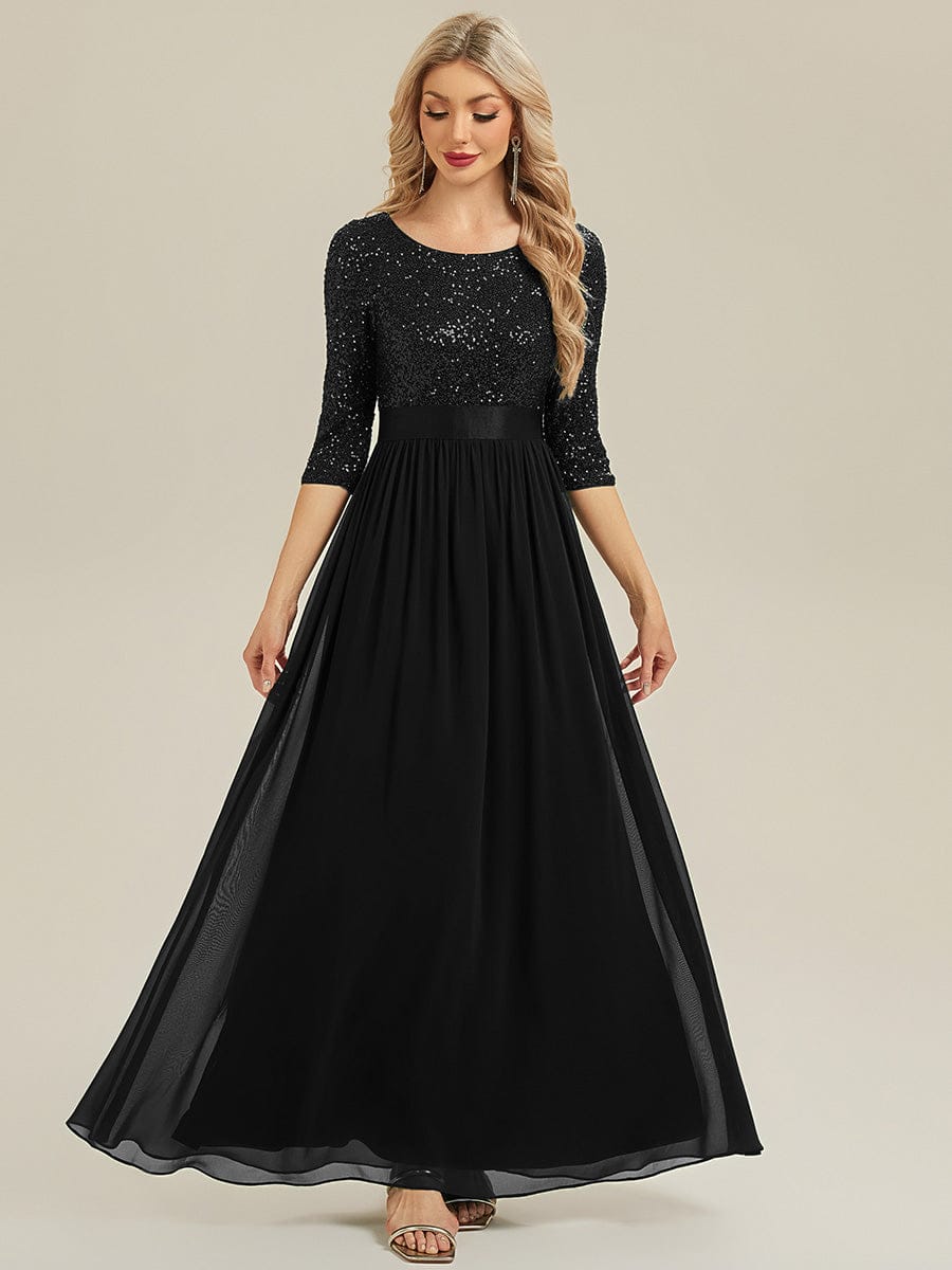 ever EMILIA|Modest Sequin A-Line Maxi Dress