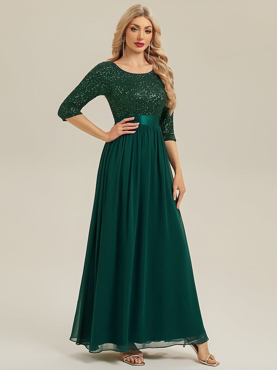 ever EMILIA|Modest Sequin A-Line Maxi Dress