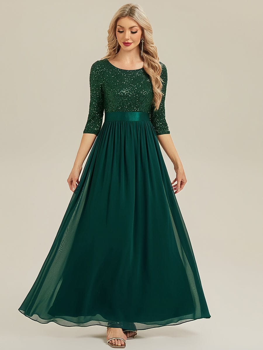 ever EMILIA|Modest Sequin A-Line Maxi Dress