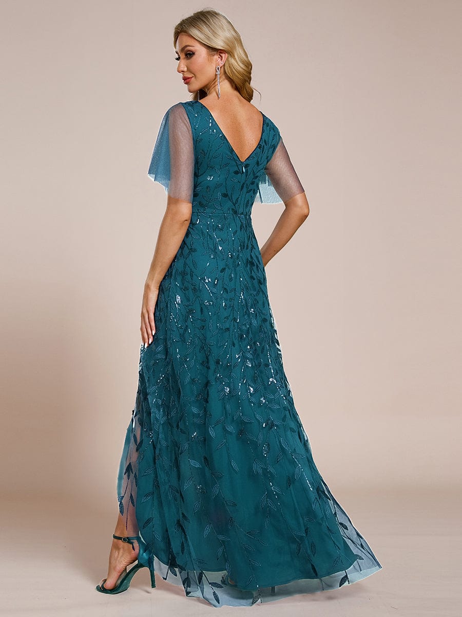 ever ALIX|V-Neck Sequined Mother of The Bride Dresses